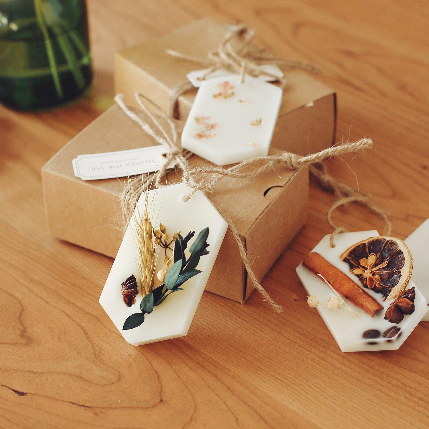 气味相投干花香薰蜡片成品家用室内香味持久固体香薰蜡烛