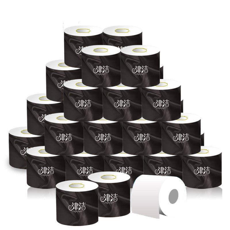 筒纸空芯家用妇婴卷纸纸巾厕纸纸卷24卷卫生纸卷纸器