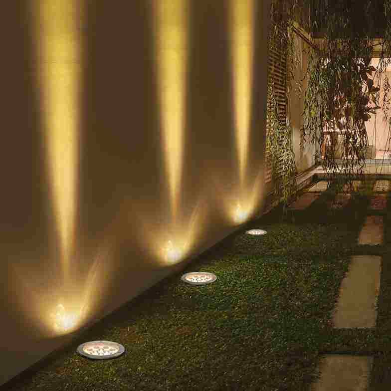 一束光射灯聚光灯led户外防水地埋灯楼体亮化外墙射灯广场光柱灯