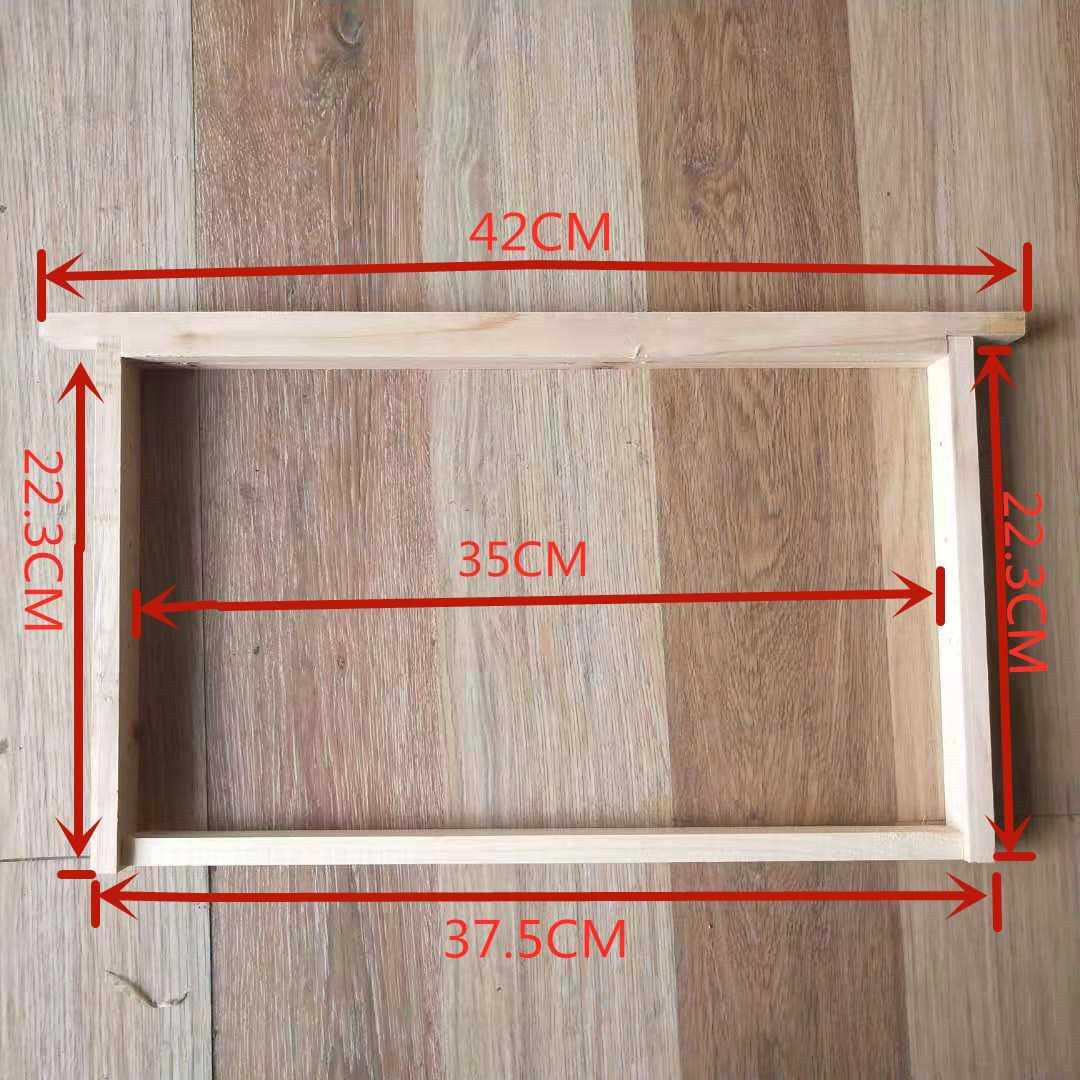 424546488标准各种尺寸杉木成品巢框半成品巢框带框巢础蜂箱