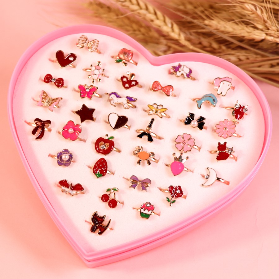 小戒指儿童饰品韩版