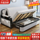沙发床两用折叠小户型客厅多功能可拆洗网红经济型布艺单人伸缩床