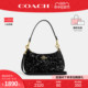 COACH/蔻驰官方 奥莱款女士Teri单肩斜挎包亮片手提包腋下包CO951