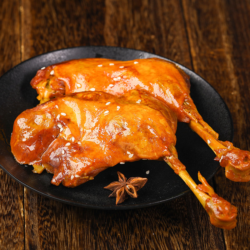 100g2包新浦村卤制大鸭腿零食