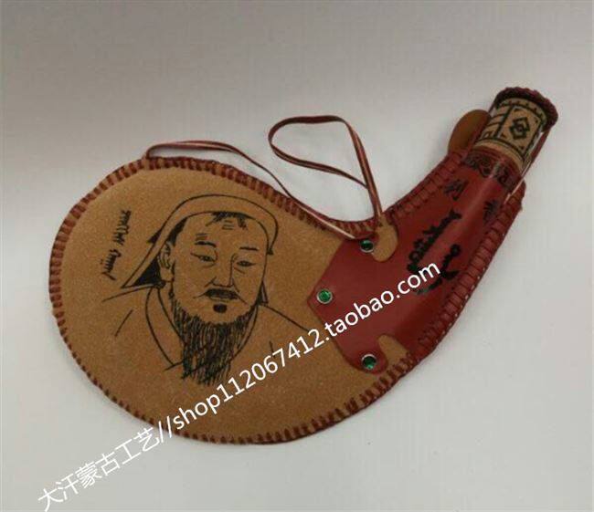 2020工艺品酒壶羊胆酒囊蒙古族旅游纪念品型装水袋空皮a囊大号小