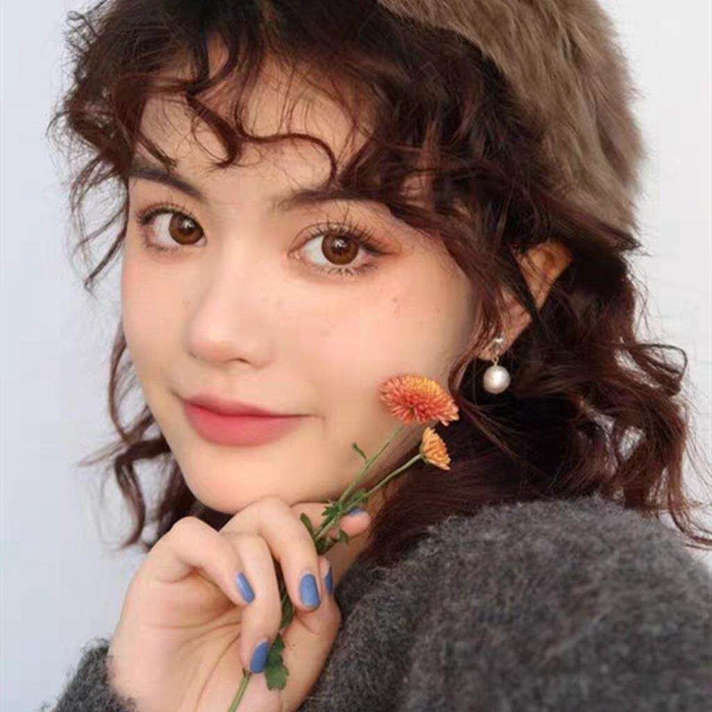 厂家批发刘海假发女韩版羊毛卷假刘海自然透气泰迪小卷蓬松接发片