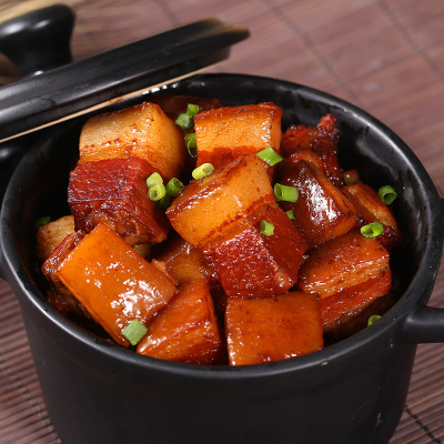 肉五花卤肉猪肉熟食下酒加热即食半成品美食东坡肉快手菜—半成品肉类