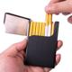 厂家直销不锈钢烟盒薄名片盒防压时尚金属烟盒名片盒卡盒8支装烟