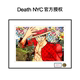 Death NYC官方授权海贼王路飞 限量亲签潮流版画  正品保真装饰画