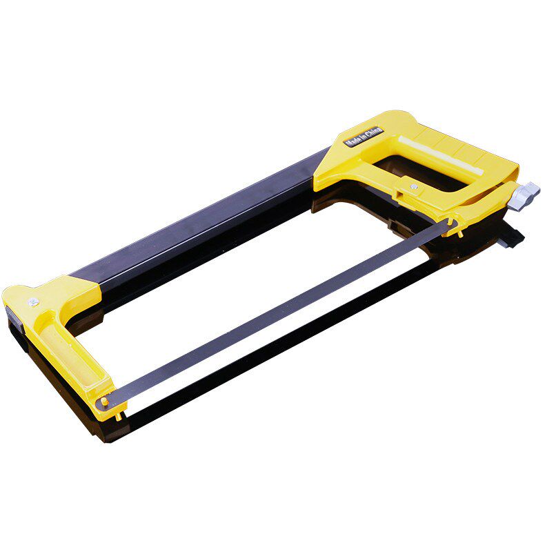 一折钢锯架 锯弓 手动工具_【送锯条】12寸钢锯架方管铝合金锯架锯弓