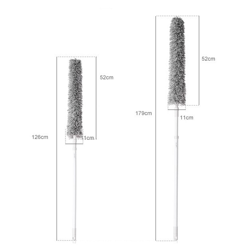 亿锐得鸡毛掸子家用不掉毛家务清洁扫灰可伸缩车用打扫灰尘除尘家