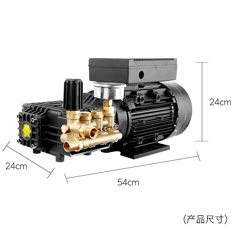 尚霖自助洗车专用清洗机全铜22KW超高压120KG四级电机泵头组合