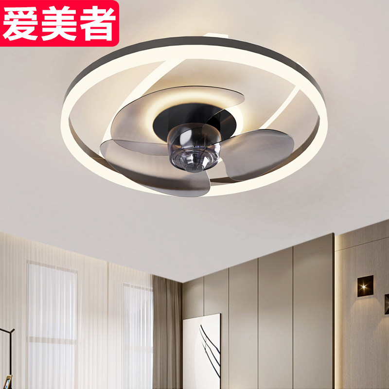 吸顶风扇灯卧室吊扇灯客厅餐厅主卧吊顶电扇灯创意网红2022年新款