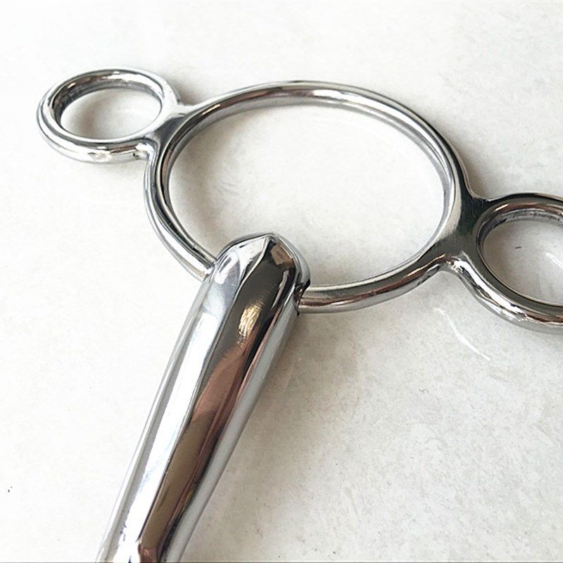 邮】英式大口马口衔铁用品h型口衔