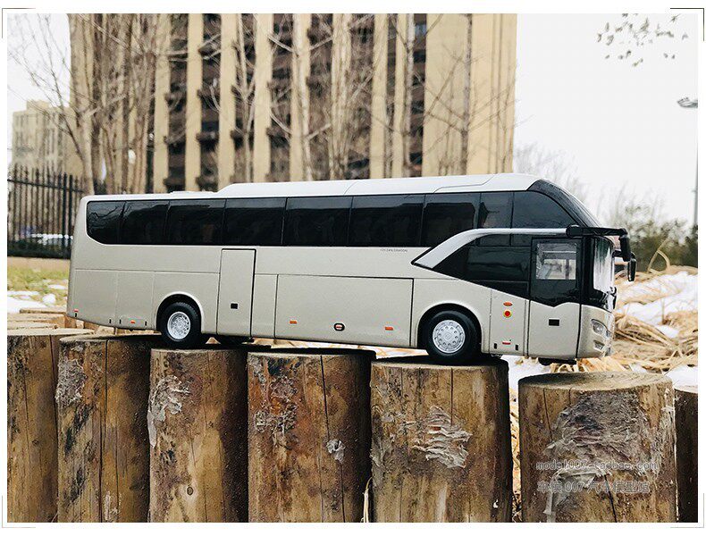 xml6122凯歌巴士大巴原厂厦门金旅客车 金138合金汽车模型
