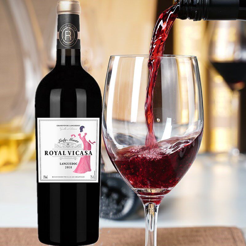 红酒皇家维卡萨·迪维斯干红葡萄酒2018婚礼750ml已售0￥598折后价