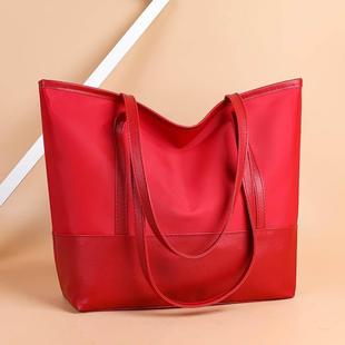 。婚包日常可用大包结婚新娘红包专用大容量手提包红色托特包单肩