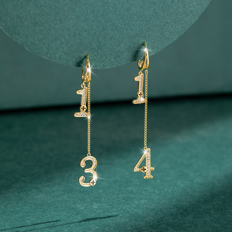 一生一世独特耳环耳饰女夏小众设计感年新款秋冬耳环