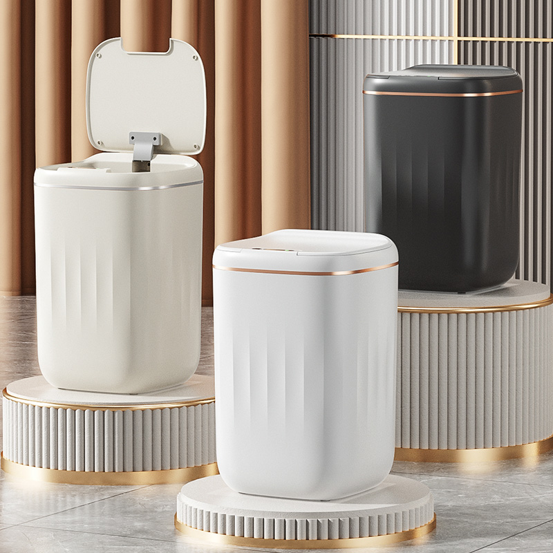 智能感应式垃圾桶家用客厅2024新款大容量卫生间厕所自动打包带盖
