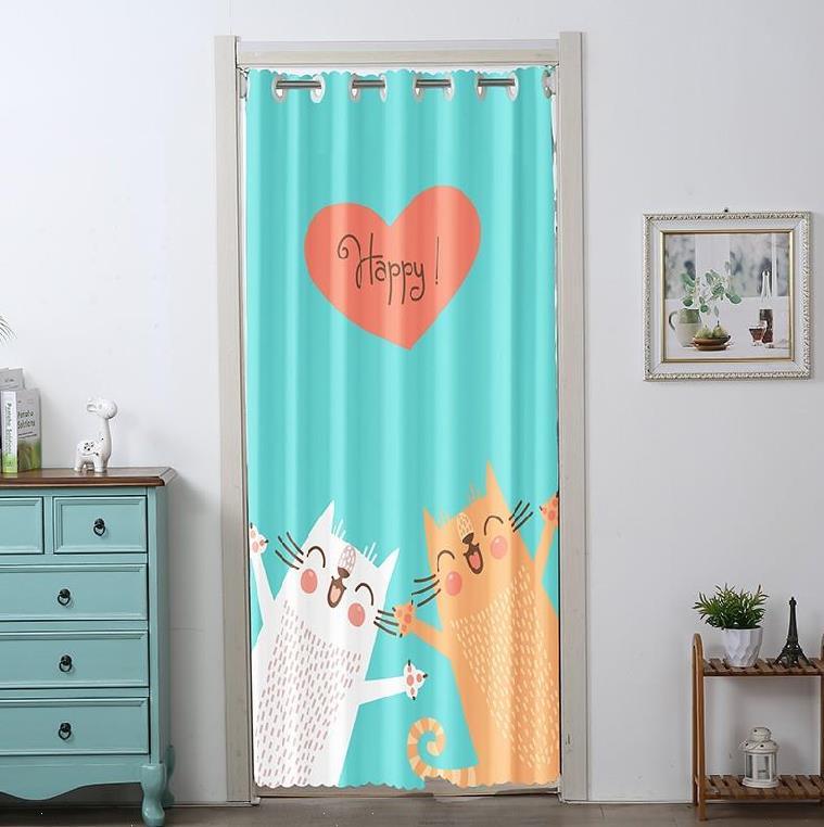 高端门帘卧室家用分间茶室挡布帘简易门帘隔n断房门帘布料茶楼奢