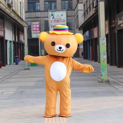 上海轻松人偶熊玩偶出租卡通服装租赁人偶服装出租