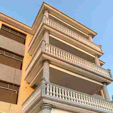 高档罗马柱栏杆模具预制别立柱欧式窗户柱子阳台墅装饰物建筑浮雕
