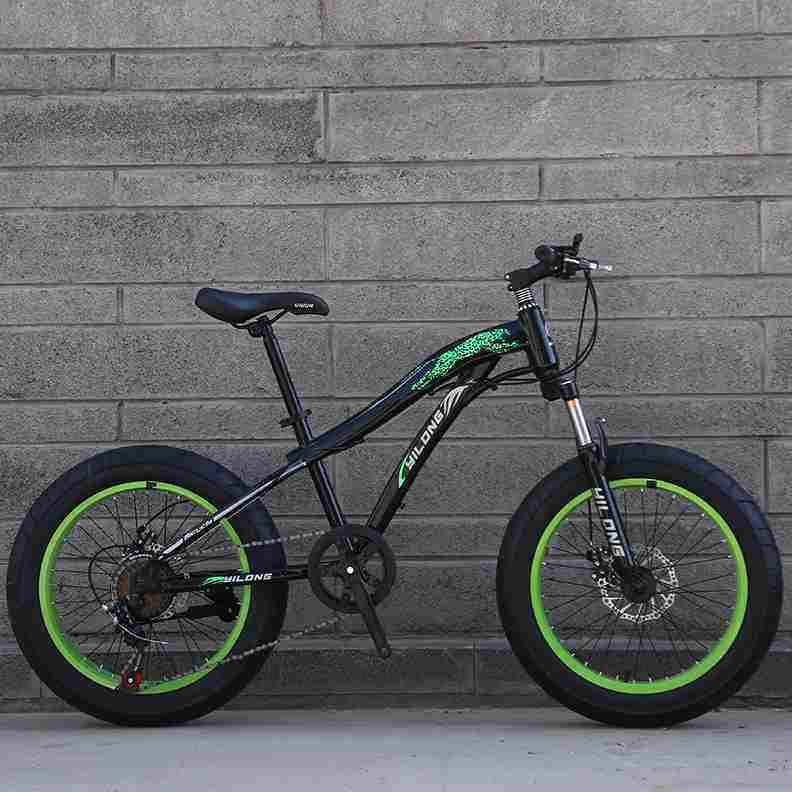 新款越野粗宽自行车雪地车变速碟刹大轮胎山地车成人男女学生2426