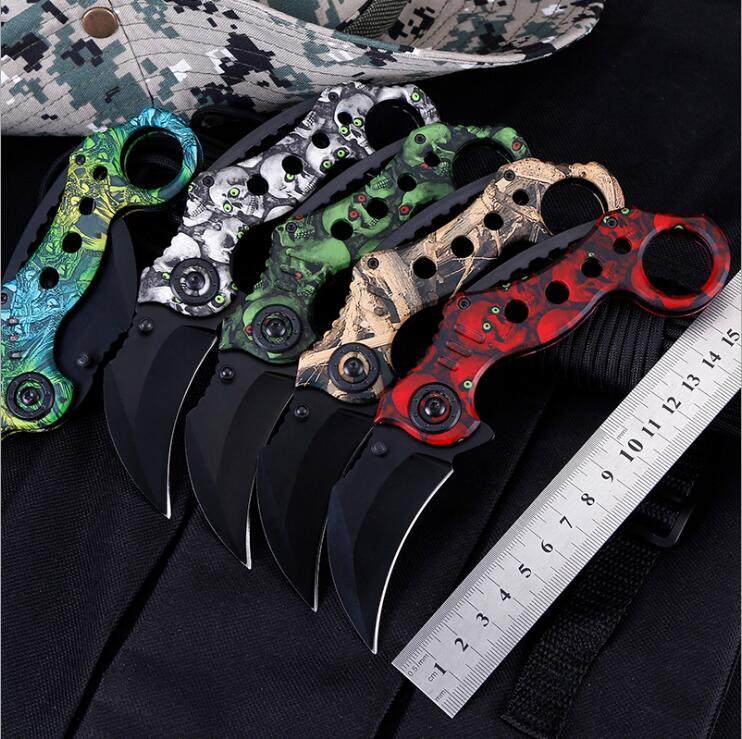 刀具战术短刀户外防身特种兵军刀比首手特战钨钢军工刀开刃折叠刀