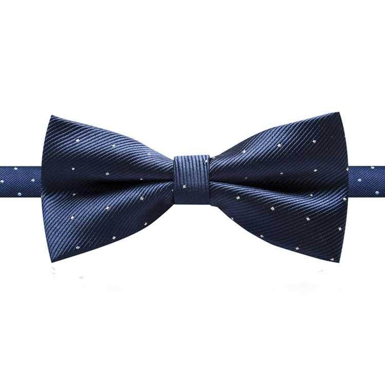 (今日10折)男士黑色酒新郎韩衬衫英伦伴郎婚礼红色领结蝴蝶结版结婚西