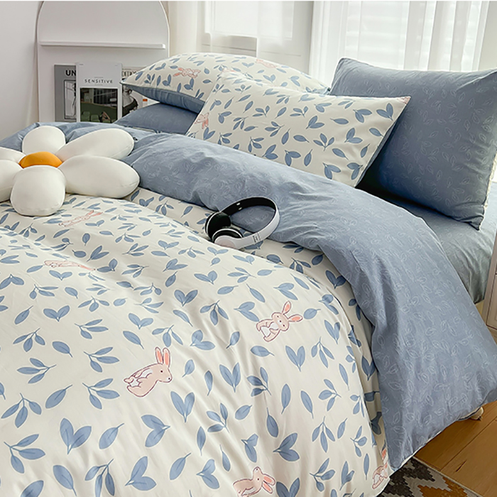 日式水洗纯棉被罩全棉单件160x210cm180x200x230cm1.