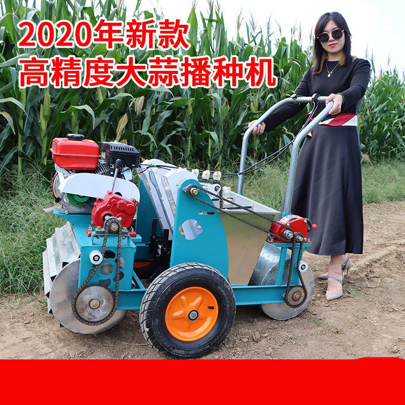 人工种菜育苗农田农用点播机机器轻便式大蒜播种机耕种机械