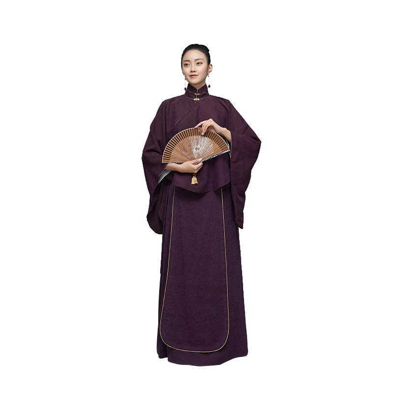 吉祥斋女装紫钰婷上衣裙子套装桑蚕丝真丝国风礼服专柜正品