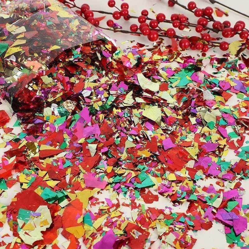 婚庆散装礼花手撒彩色亮片碎纸金色袋装礼炮礼花
