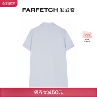 Lacoste女士logo刺绣棉polo衫FARFETCH发发奇