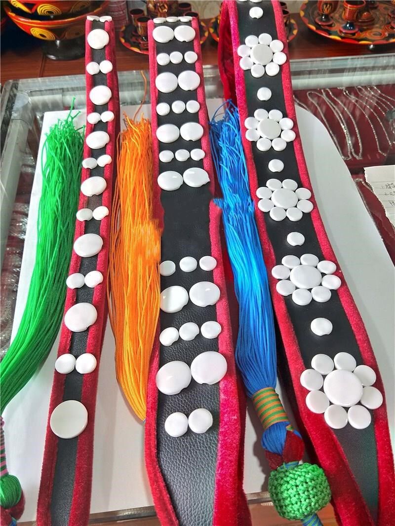 彝族英雄男士少数民族配饰凉山民族风腰带手工艺品服装其他