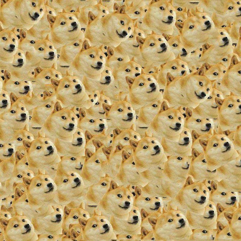 doge神烦狗精神污染纯白地狱木质成人拼图1000片恶搞整蛊生日礼物