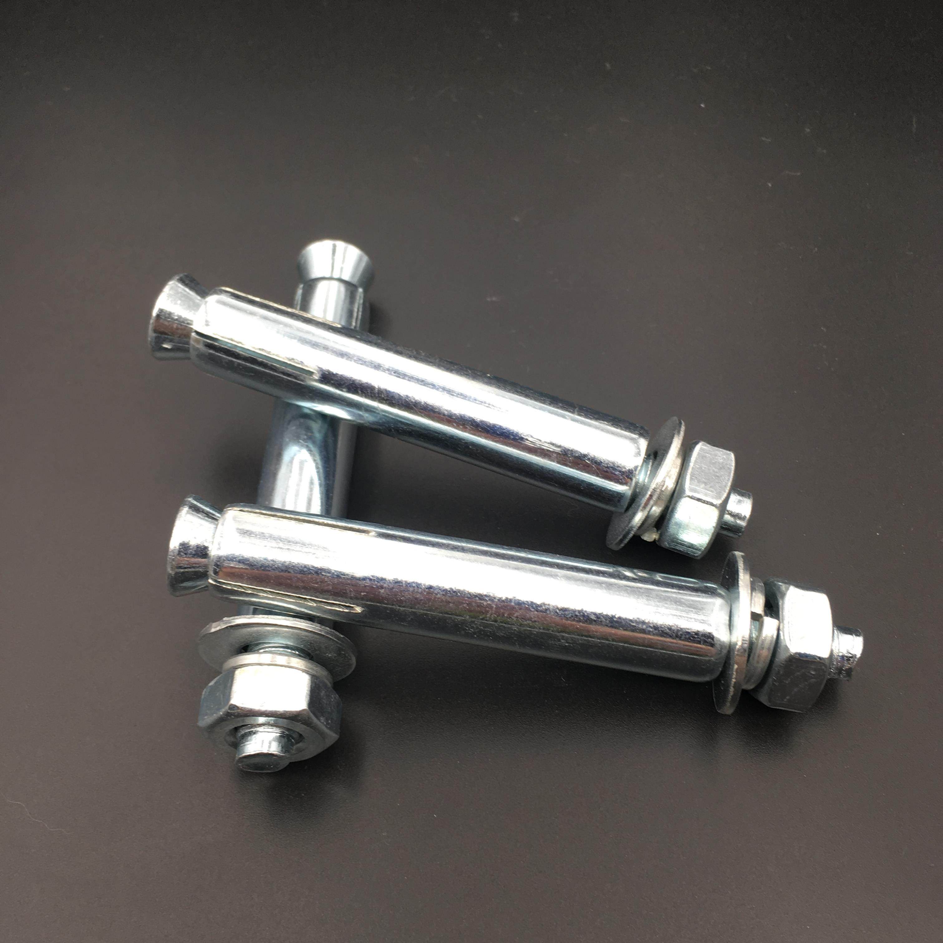 膨胀螺丝加长镀锌螺栓金属胀栓拉空调m6m8m10m12膨胀螺丝