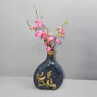 新款欧式家居用品创意花瓶摆件插花器客厅装饰树脂工艺品定制