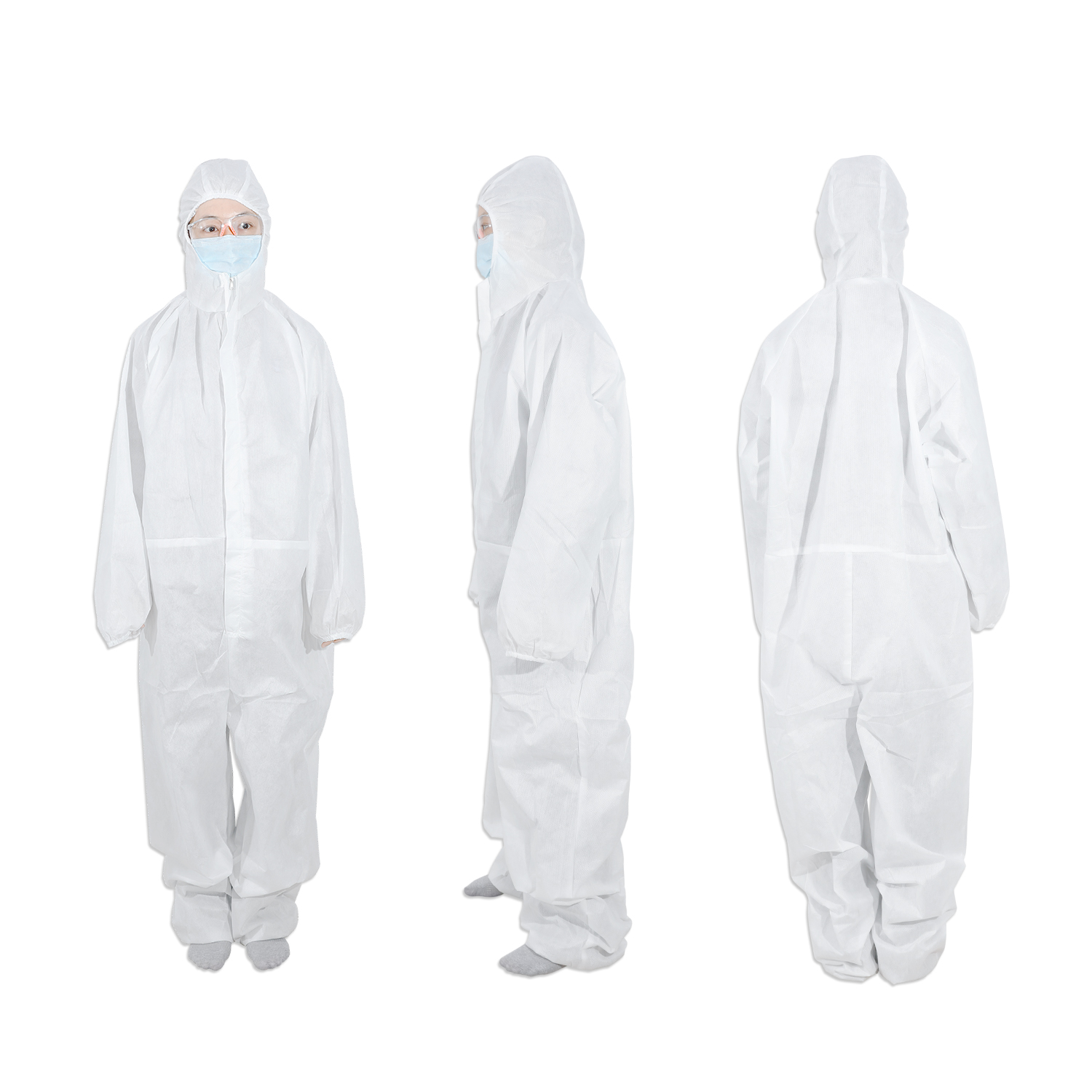 一次性隔离衣医用防护服连体全身外科手术防疫服无纺布医生工作服