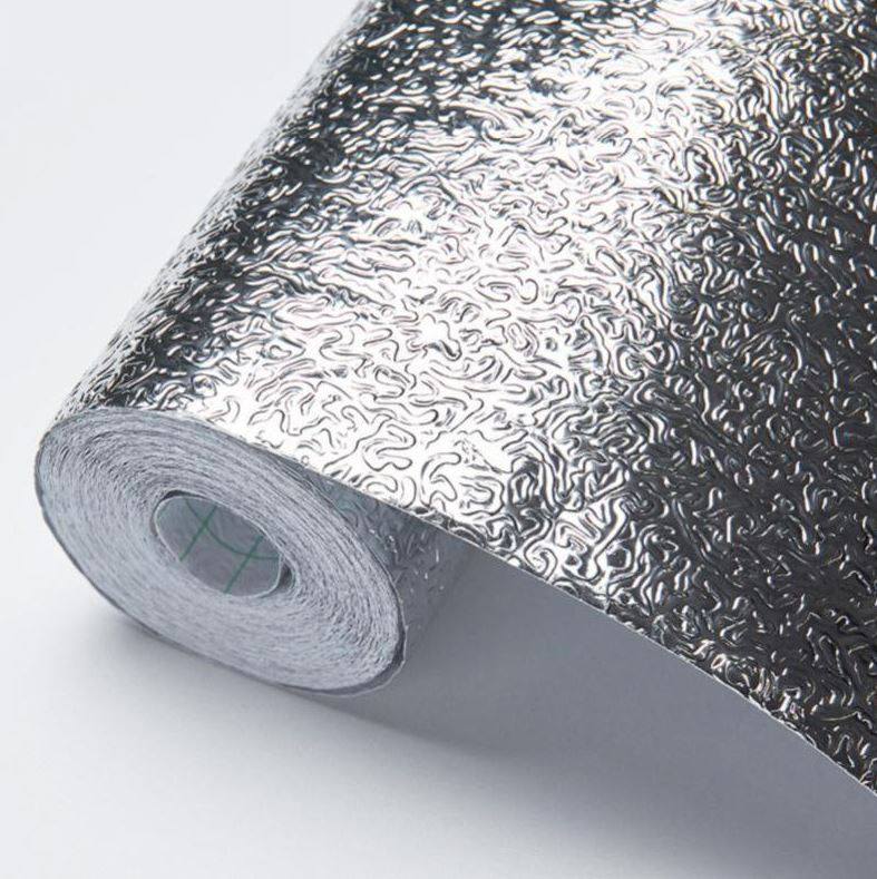 耐热瓷砖贴灶炉自粘贴纸台面贴纸抽屉灶台防油锡箔纸锡纸防水垫纸