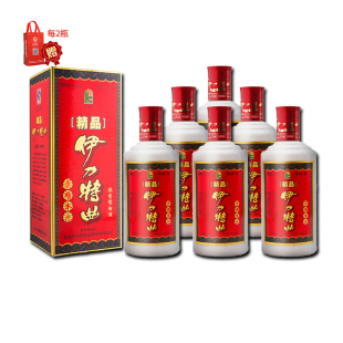 新疆伊力 精品伊力特曲52度浓香白酒英雄本色500mL*6瓶整箱口粮酒