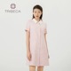 TRIBECA翠贝卡商场同款2024春季新款茶歇法式女小香风短袖连衣裙