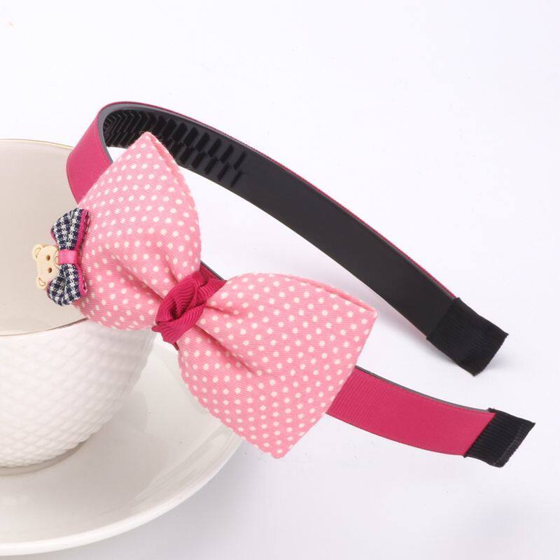 (今日5.5折)防滑儿童发箍学生蝴蝶结发卡女童头箍k公主可爱韩版头饰小