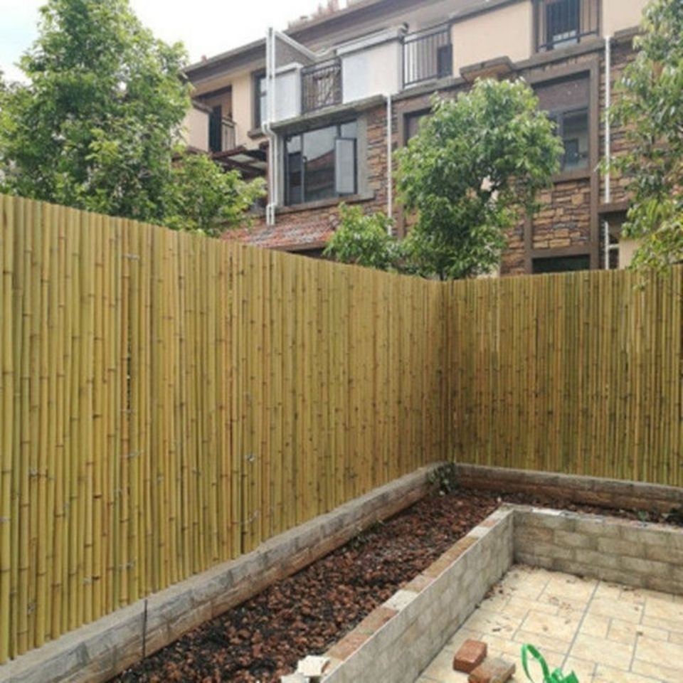 别墅竹子围墙效果图图片