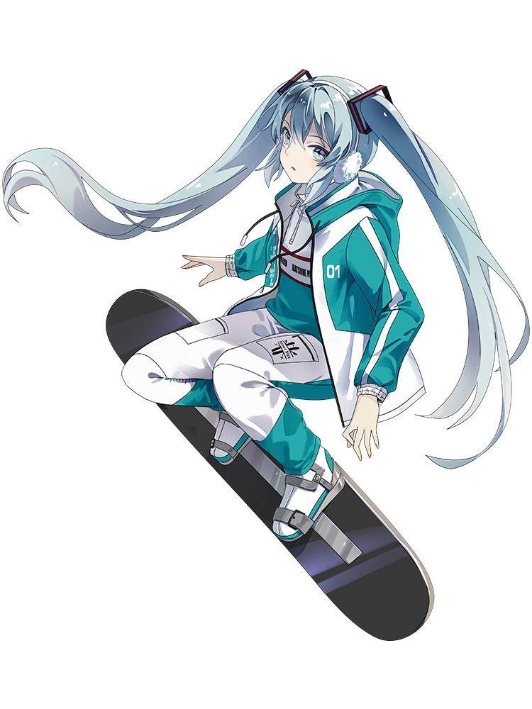 滑雪长裤外套初音未来vocaloid服装动漫秋冬男女周边动漫t恤