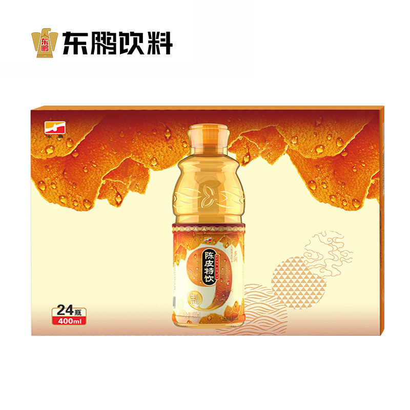 东鹏 九制陈皮特饮水饮料400ml*24瓶整箱 广东岭南特色食品饮品