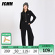 FCMM春季潮牌短款拉链外套原创设计小个子辣妹短款夹克