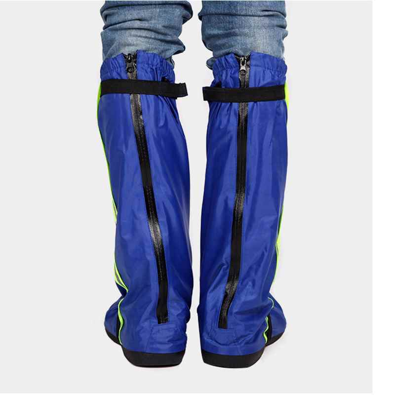 户外登山徒步雪套男防水脚套雪地防雪鞋套女雨天骑行高筒护腿套