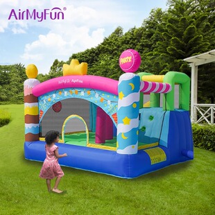 AirMyFun生日派对充气城堡室内小型家用儿童蹦蹦床拳击跳床充气堡