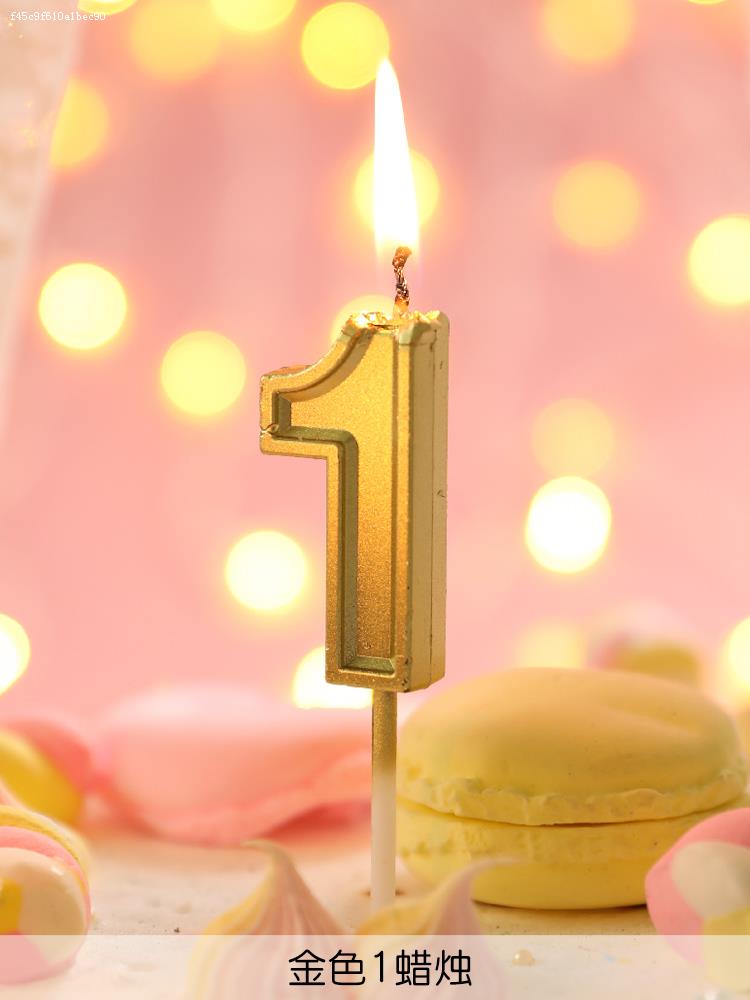 创意烘焙蛋糕装饰生日蜡烛惊喜浪漫气氛数字字母卡通插件派对用品